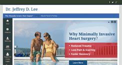 Desktop Screenshot of miniheartsurgery.com